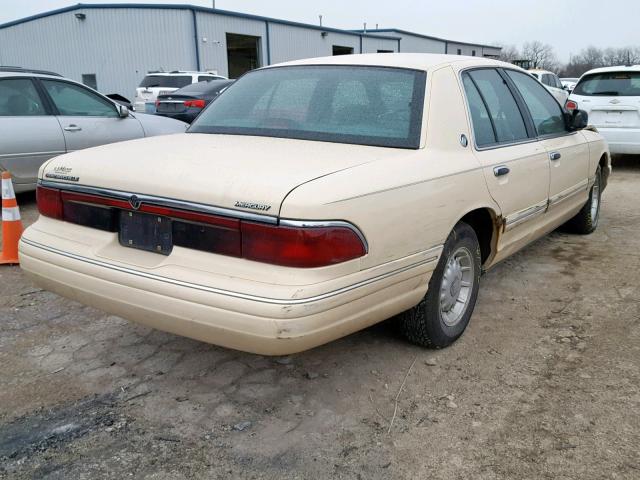 2MELM75W1TX608296 - 1996 MERCURY GRAND MARQ TAN photo 4