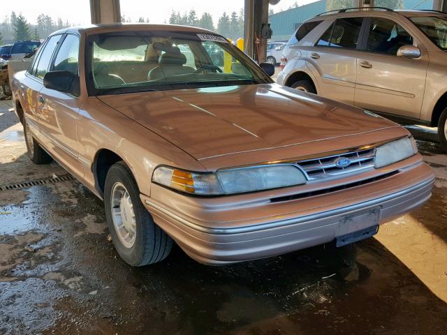 2FALP74W4TX207583 - 1996 FORD CROWN VICT TAN photo 1