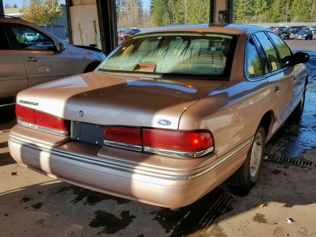 2FALP74W4TX207583 - 1996 FORD CROWN VICT TAN photo 4