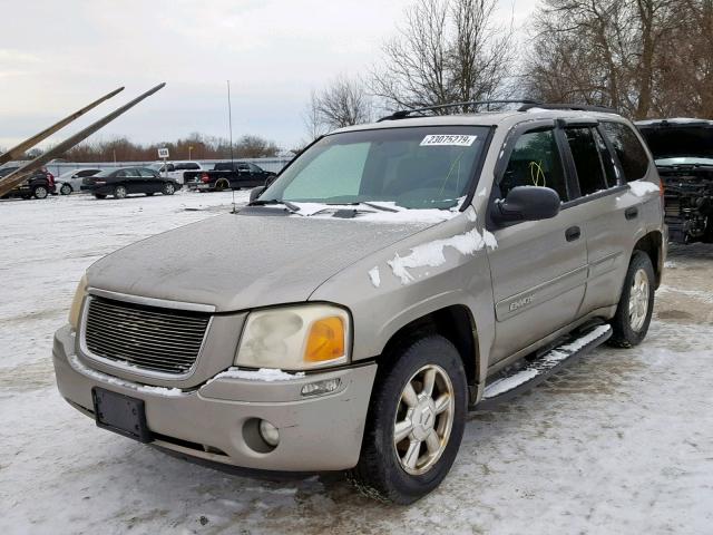 1GKDT13S632138795 - 2003 GMC ENVOY BEIGE photo 2