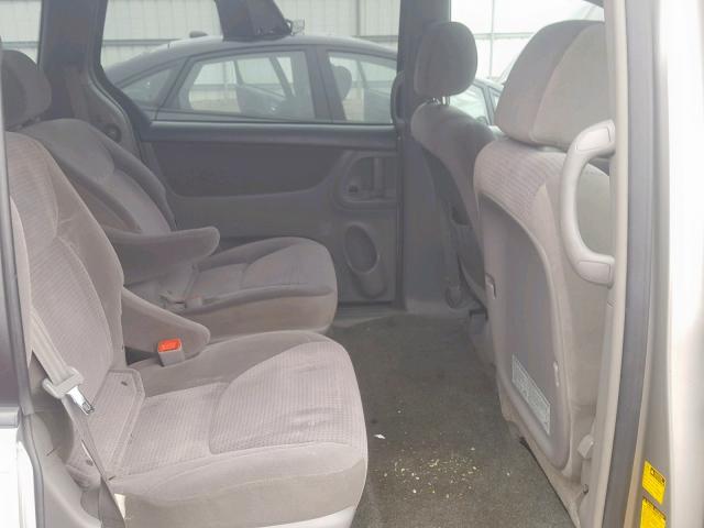 5TDZA23C96S475223 - 2006 TOYOTA SIENNA CE GRAY photo 6