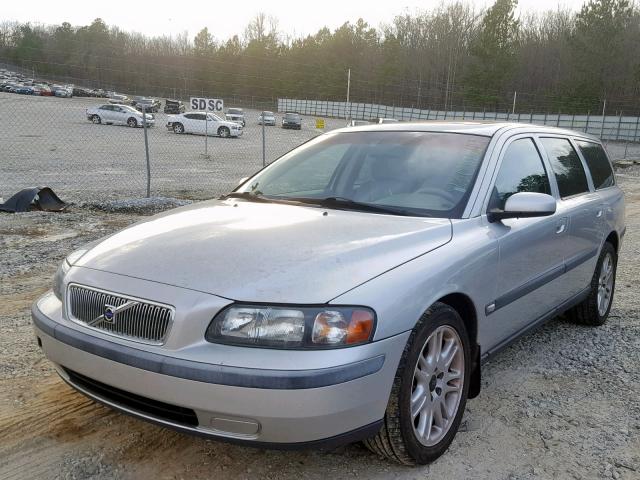 YV1SW59V542452470 - 2004 VOLVO V70 FWD SILVER photo 2