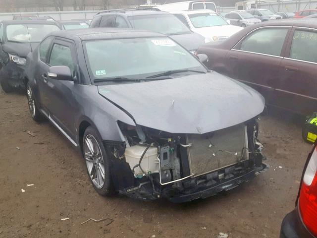 JTKJF5C73C3030081 - 2012 TOYOTA SCION TC GRAY photo 1