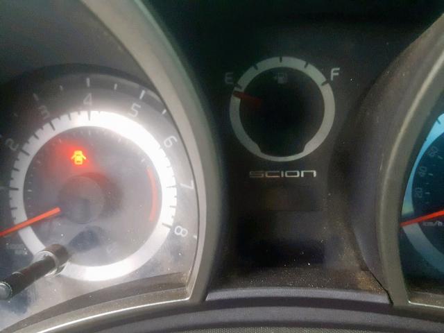 JTKJF5C73C3030081 - 2012 TOYOTA SCION TC GRAY photo 8