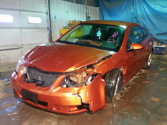 1G2AL15F877169008 - 2007 PONTIAC G5 ORANGE photo 2