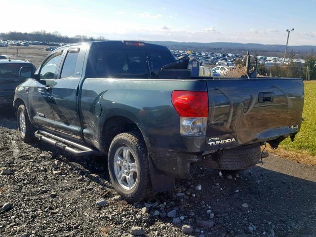 5TBBV54147S459137 - 2007 TOYOTA TUNDRA DOU GREEN photo 3