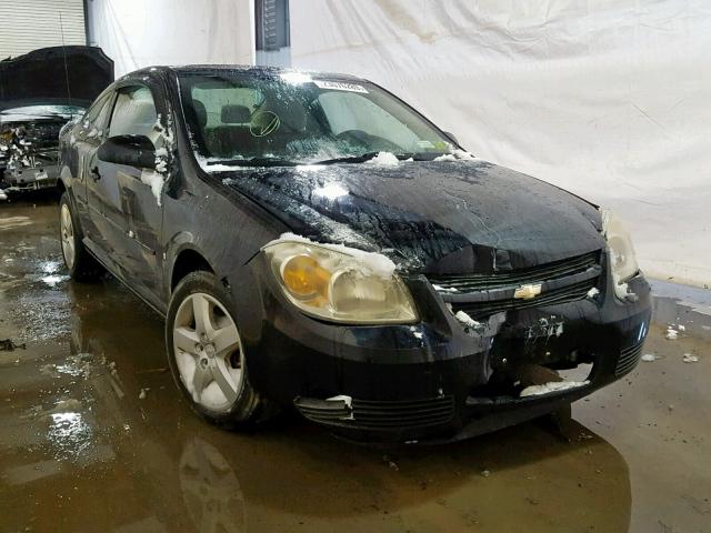 1G1AL15F077414341 - 2007 CHEVROLET COBALT LT BLACK photo 1