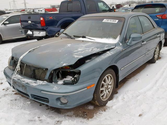 KMHFU45E43A265766 - 2003 HYUNDAI XG 350 BLUE photo 2