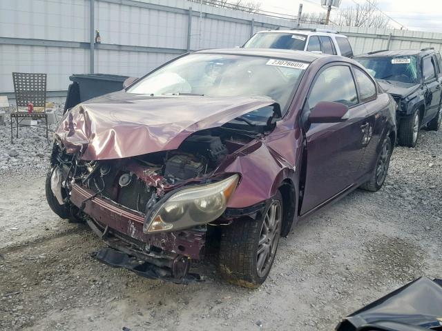 JTKDE177860143999 - 2006 TOYOTA SCION TC იასამნისფერი ფოტო 2