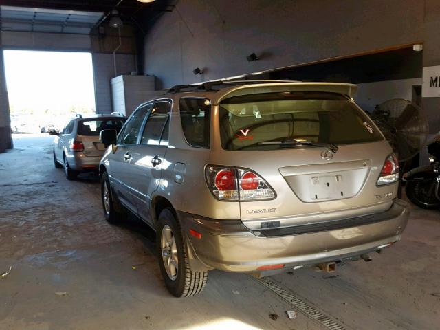 JTJHF10U510181346 - 2001 LEXUS RX 300 GOLD photo 3