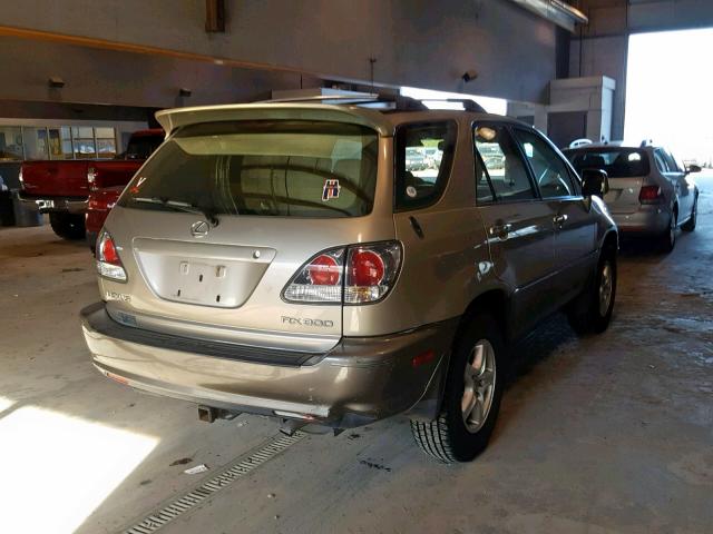 JTJHF10U510181346 - 2001 LEXUS RX 300 GOLD photo 4