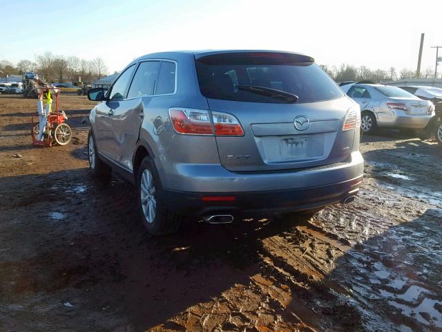 JM3TB3MV4A0218286 - 2010 MAZDA CX-9 SILVER photo 3