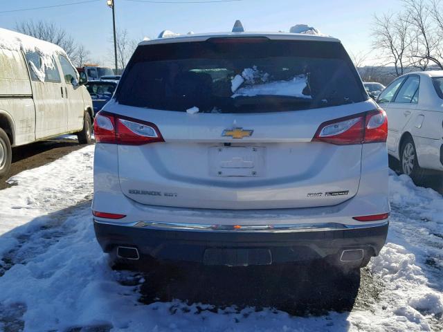 2GNAXWEX2J6298043 - 2018 CHEVROLET EQUINOX PR WHITE photo 10