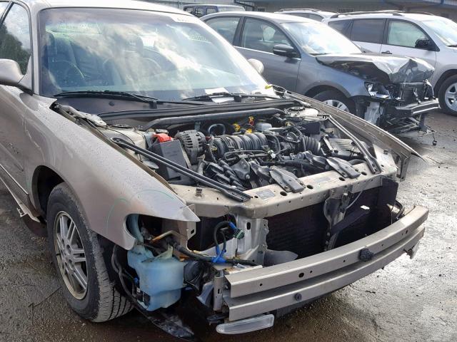 2G4WB55K311208175 - 2001 BUICK REGAL LS GOLD photo 9