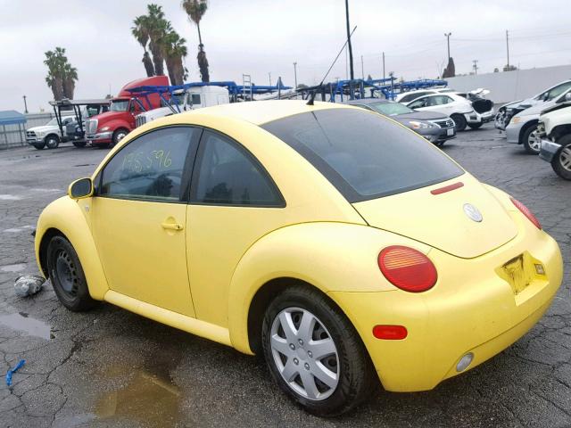 3VWBK21C53M429298 - 2003 VOLKSWAGEN NEW BEETLE ყვითელი ფოტო 3