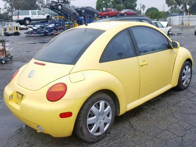 3VWBK21C53M429298 - 2003 VOLKSWAGEN NEW BEETLE ყვითელი ფოტო 4