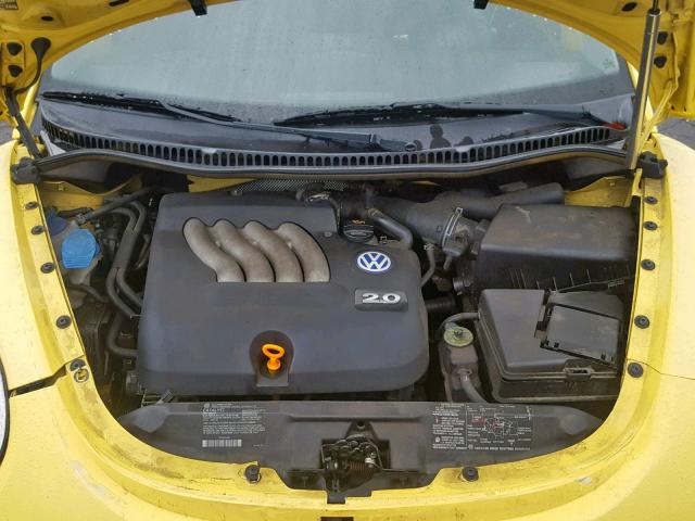 3VWBK21C53M429298 - 2003 VOLKSWAGEN NEW BEETLE ყვითელი ფოტო 7