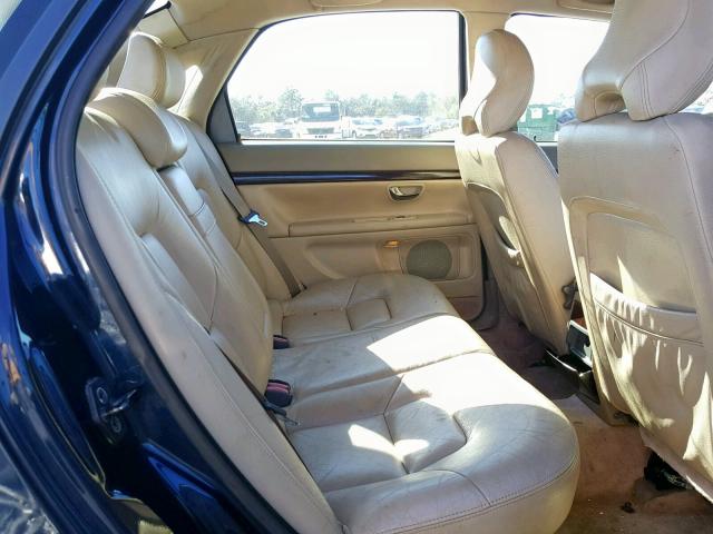 YV1TS94D0Y1096737 - 2000 VOLVO S80 BLUE photo 6