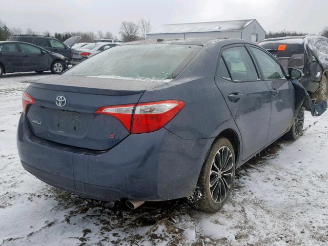 2T1BURHE8FC446624 - 2015 TOYOTA COROLLA L Mavi foto 4