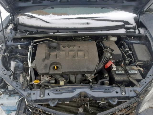 2T1BURHE8FC446624 - 2015 TOYOTA COROLLA L Mavi foto 7