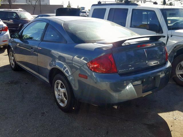 1G2AL15F977367208 - 2007 PONTIAC G5 GREEN photo 3