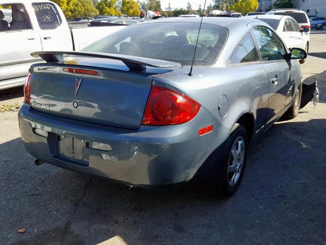 1G2AL15F977367208 - 2007 PONTIAC G5 GREEN photo 4