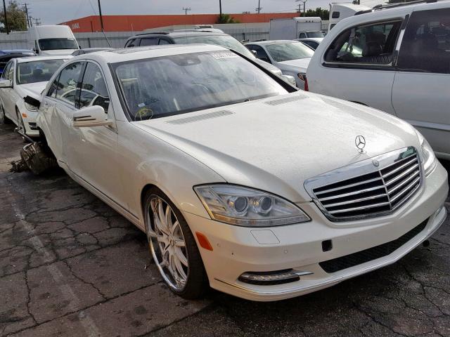 WDDNG7DB7DA494580 - 2013 MERCEDES-BENZ S 550 WHITE photo 1