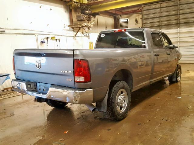 3C63D3GL0CG289147 - 2012 DODGE RAM 3500 S SILVER photo 4