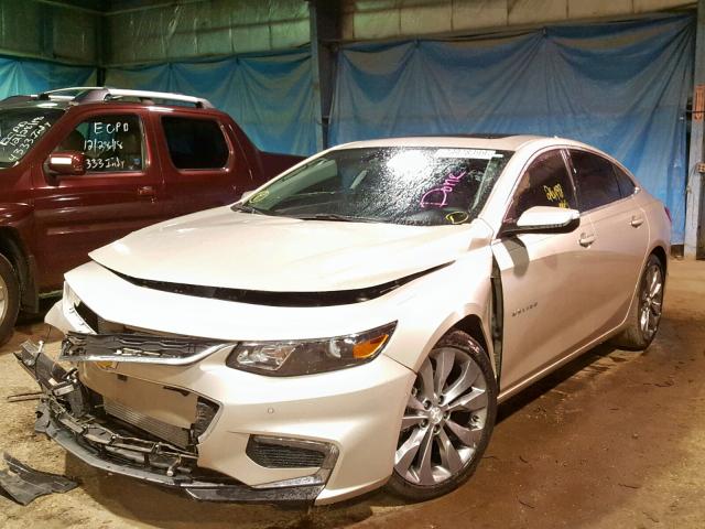 1G1ZH5SX3GF196443 - 2016 CHEVROLET MALIBU PRE 金色 照片 2