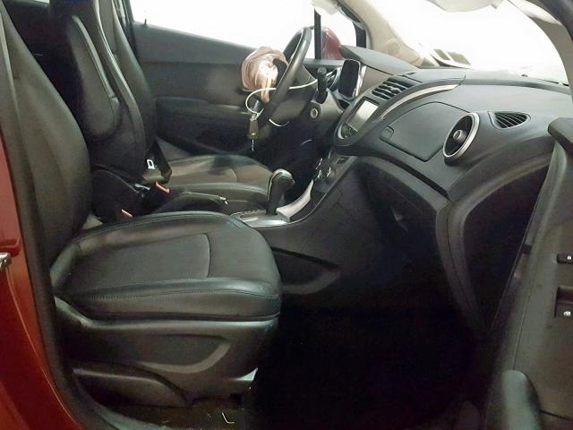 KL7CJRSB4FB190201 - 2015 CHEVROLET TRAX 1LT 红色 照片 5