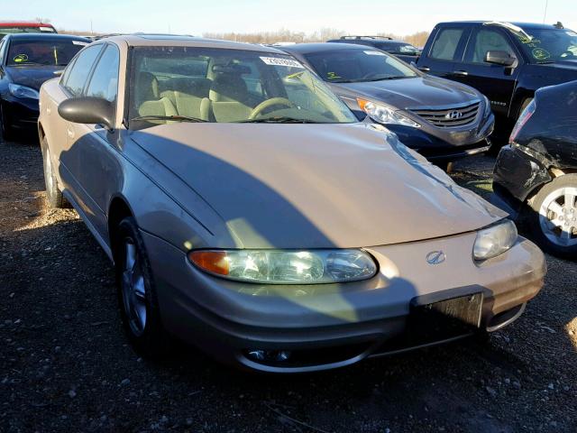 1G3NL52E04C101871 - 2004 OLDSMOBILE ALERO GL GOLD photo 1