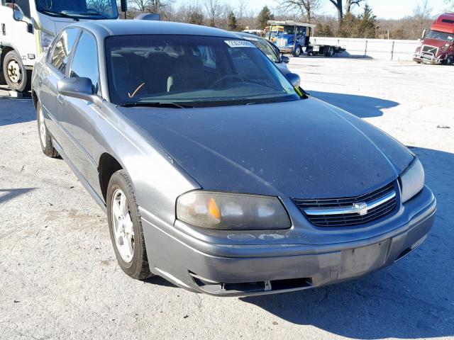 2G1WH55K059247518 - 2005 CHEVROLET IMPALA LS SILVER photo 1