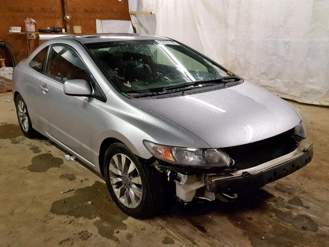 2HGFG12979H520536 - 2009 HONDA CIVIC EXL SILVER photo 1