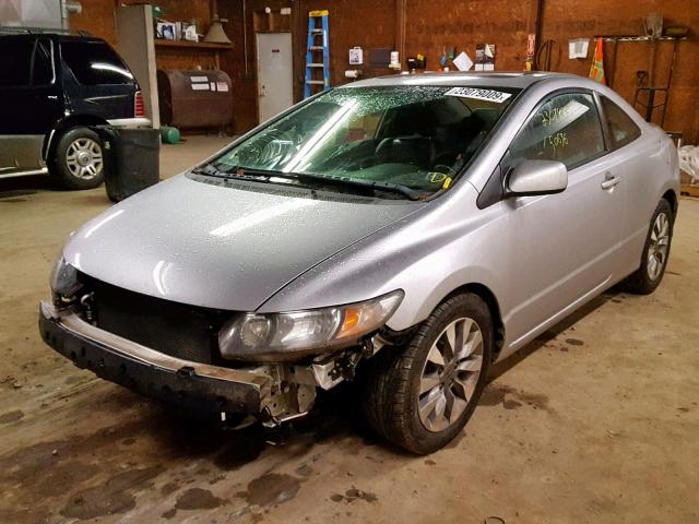 2HGFG12979H520536 - 2009 HONDA CIVIC EXL SILVER photo 2