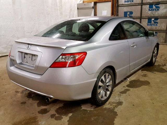 2HGFG12979H520536 - 2009 HONDA CIVIC EXL SILVER photo 4