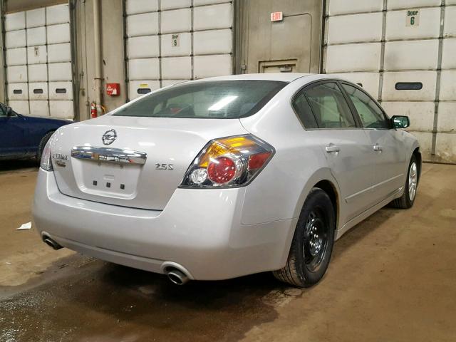 1N4AL2AP6BC103661 - 2011 NISSAN ALTIMA BAS SILVER photo 4