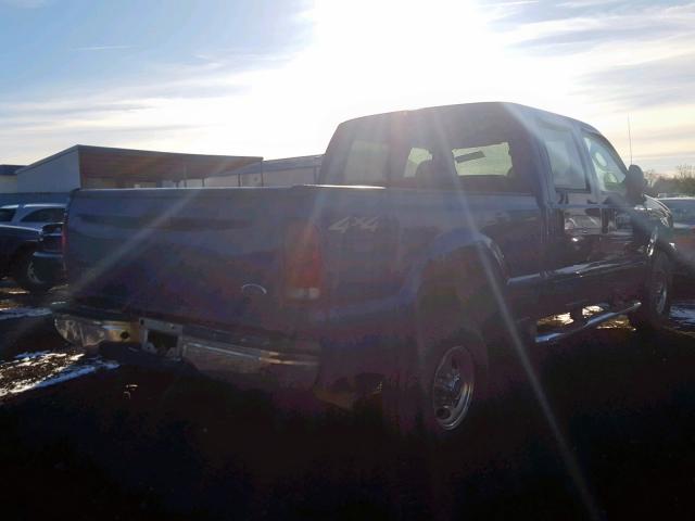 1FTSW31S93EB37034 - 2003 FORD F350 SRW S BLUE photo 4