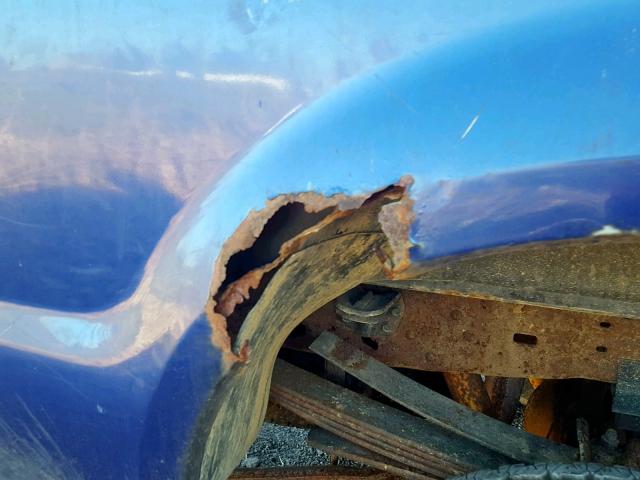 1FTSW31S93EB37034 - 2003 FORD F350 SRW S BLUE photo 9