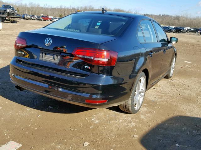 3VW267AJ3GM271307 - 2016 VOLKSWAGEN JETTA S BLACK photo 4