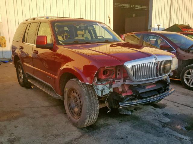 5LMEU88H45ZJ27851 - 2005 LINCOLN AVIATOR 红色 照片 1