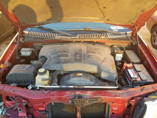 5LMEU88H45ZJ27851 - 2005 LINCOLN AVIATOR 红色 照片 7