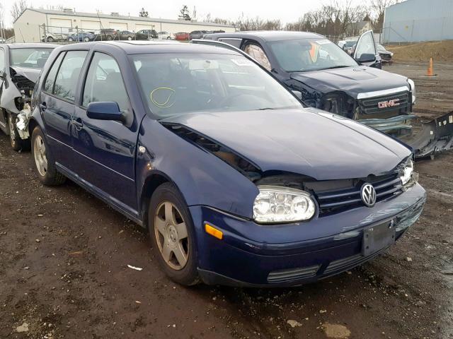 9BWGK61J024056556 - 2002 VOLKSWAGEN GOLF GLS BLUE photo 1