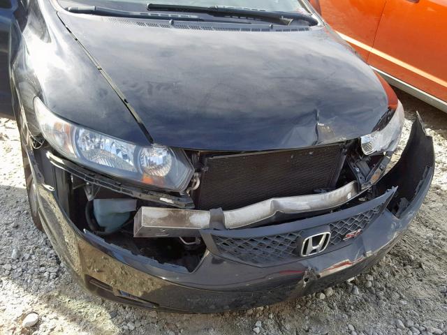 2HGFG2A58AH700245 - 2010 HONDA CIVIC SI BLACK photo 9