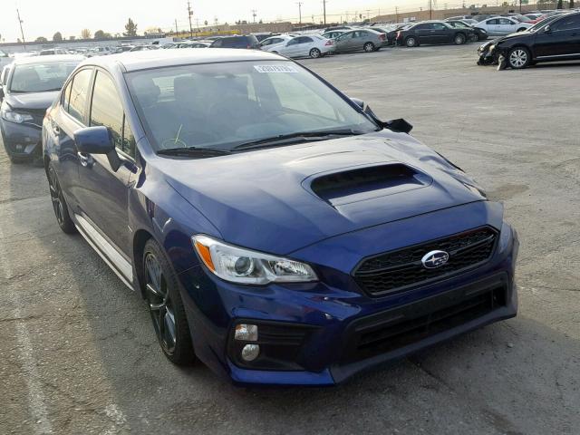 JF1VA1C64J8802102 - 2018 SUBARU WRX PREMIU BLUE photo 1