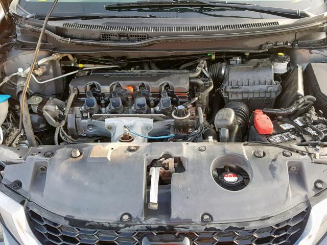 19XFB2F85DE018052 - 2013 HONDA CIVIC EX CHARCOAL photo 7