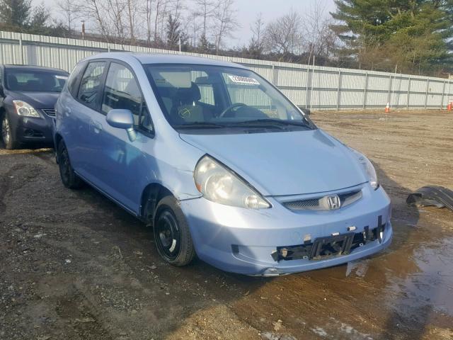 JHMGD38498S033864 - 2008 HONDA FIT BLUE photo 1