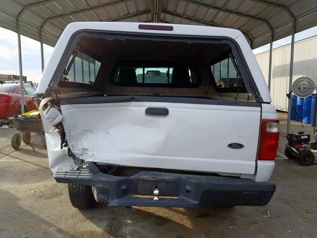 1FTYR10U45PB08850 - 2005 FORD RANGER WHITE photo 6