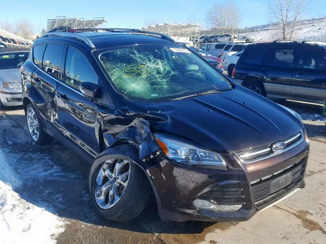 1FMCU0J96DUB47187 - 2013 FORD ESCAPE TIT BROWN photo 1