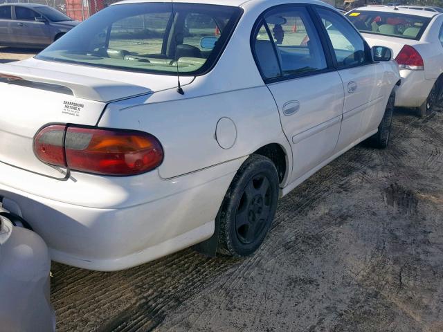 1G1NE52J33M626612 - 2003 CHEVROLET MALIBU LS Ақ фото 4
