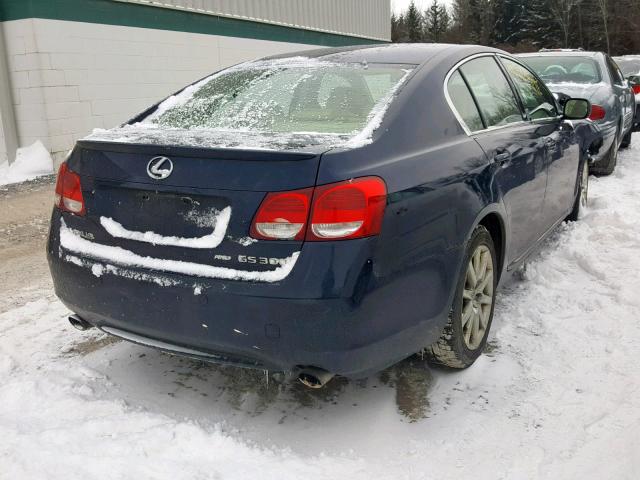 JTHCH96S460012629 - 2006 LEXUS GS GENERAT BLUE photo 4